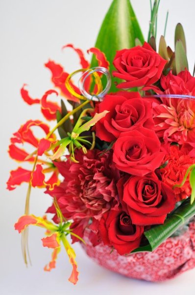 画像3: 紅（アレンジメント） (3)