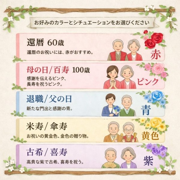 画像3: いわいうた　華やか額 (3)