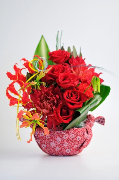 画像2: 紅（アレンジメント） (2)